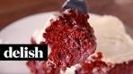 Red Velvet Poke Cake | Delish