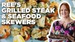 Ree Drummond's Grilled Steak and Seafood Skewers | The ...