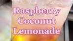 Refreshing Coconut Raspberry Lemonade Recipe