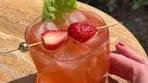 Refreshing Strawberry Basil Smash Cocktail Recipe