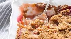 Rhubarb Crumble