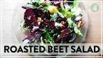 Roasted Beet Salad with Citrus-Shallot Vinaigrette, Goat ...