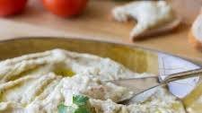 Roasted Garlic White Bean Dip