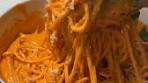 roasted red pepper pasta put save below for the recipe or ...