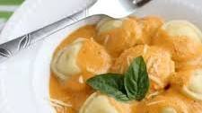 Roasted Red Pepper Ravioli