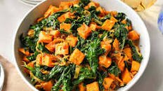 Roasted Sweet Potato and Kale Salad