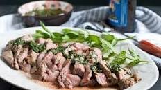 Rosemary and Mint Marinated Grilled Lamb
