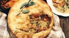 Sage and Butternut Squash Chicken Pot Pie