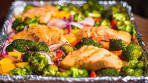 Salmon and Veggies Sheet Pan Dinner Ep. 53