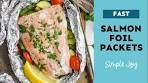 Salmon Foil Packets