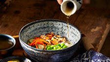 Salmon Ochazuke with Dashi