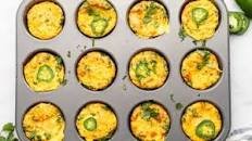 Salsa Chicken Egg Muffins (Low Carb + Dairy Free)