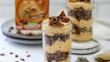 Salted Caramel Yogurt Pudding Parfaits