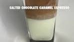 Salted Chocolate Caramel Espresso Cream Iced Latte Recipe