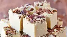 Salted Maple Pecan Fudge