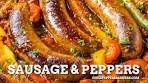 Sausage and Peppers Recipe - Chili Pepper Madness