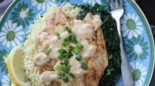Sauteed Catfish Fillet with Creole Mustard Sauce