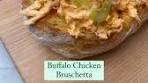 SAVE this BUFFALO CHICKEN BRUSCHETTA recipe for your ...