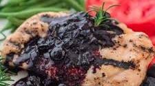 Savory Balsamic Blueberry Sauce