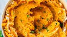 Savory Mashed Sweet Potatoes