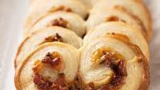 Savory Palmiers with Bacon, Swiss, and Caramelized Onions