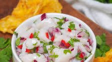 Scallop ceviche