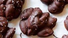 Sea Salt Dark Chocolate Almond Clusters