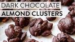 Sea Salt Dark Chocolate Almond Clusters | Sally's Baking