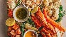 Seafood Charcuterie Board (Seacuterie Board)