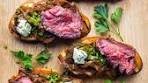 Shareable Happiness = Steak & Caramelized Onion Crostinis ...