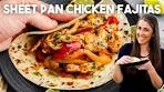 Sheet Pan Chicken Fajitas