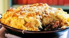 Shepherd’s Pie with Onions and Cheddar