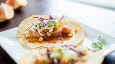 Shrimp Tacos with Spicy Citrus Slaw