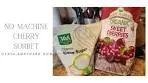 Simple Cherry Sorbet-NO Machine Needed!