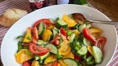Simple, Fresh and Healthy Garden Salad