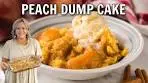 Simple Peach Dump Cake