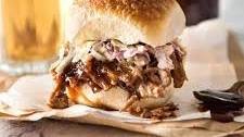 Slow Cooker BBQ Pulled Pork Sandwich