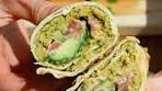 SMASH FALAFEL WRAP By @fitgreenmind Recipe: (2 ...