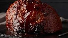 Smoked Ham With Brown Sugar Glaze