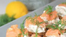Smoked Salmon Canapes