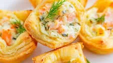 Smoked Salmon Puff Pastry Bites
