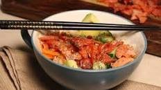 Smoked Salmon Sushi Rice Bowls