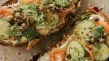 Smoked Salmon Toast