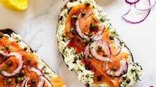 Smoked Salmon Toasts