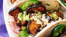 Smoky Eggplant Tacos (Air Fryer Recipe)