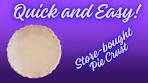 So Simple! Using "store-bought" pie crust