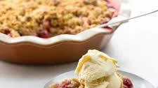 Sour Cherry Crisp