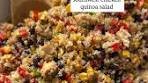 southwest chicken quinoa salad What I'm eating for lunch this ...