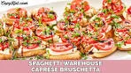 Spaghetti Warehouse Caprese Bruschetta