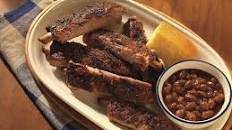 Spareribs with Maple-Mustard Glaze
